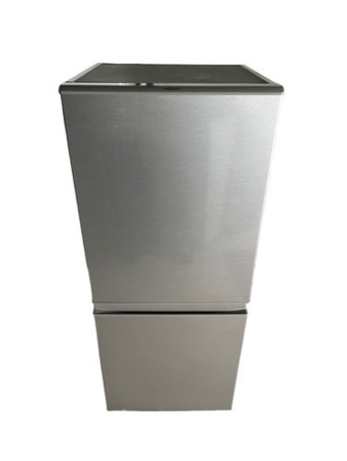 【ジ 0118-07】 AQUA ノンフロン冷凍冷蔵庫　AQR-13H(S)　2019年製　126L