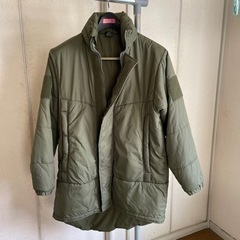 【受け渡し予定者様決まりました】【美品】アーミー中綿ハーフコート...