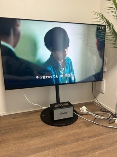 テレビスタンド　A2 ロータイプ　WALL キャスタータイプ
