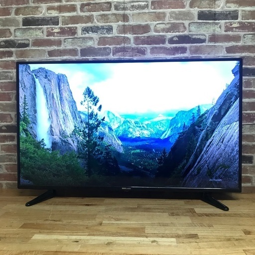 即日受渡❣️4K液晶モニター50型スピーカー内蔵Chromキャスト付ければネット動画19500円