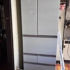 東芝 冷蔵庫 TOSHIBA GR-R460FZ(UW) 2019年製