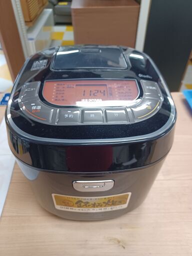 【リサイクルストアスターズ鹿大店】アイリスオーヤマ　炊飯器 米屋の旨み 銘柄炊き ブラック RC-MC10-B [1升 /マイコン]  2018年製