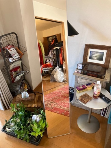 無印良品　スタンドミラー
