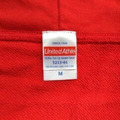 〘未着用品〙赤色パーカー Mサイズの画像