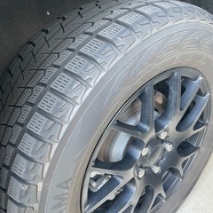 冬タイヤ　ホイール付き　4本　265/60R18の画像