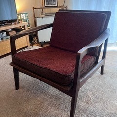 アンティーク】MARUNI オールドマルニ リビング アームチェア