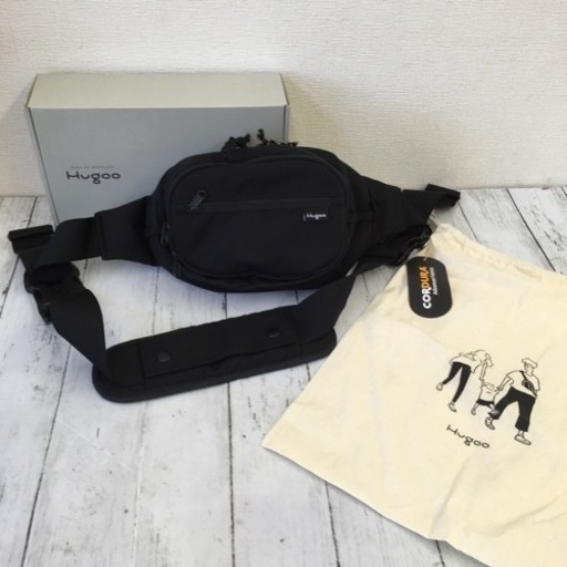 hugoo ヒップシート付き ショルダーバッグ 未使用に近い ※説明書がないです