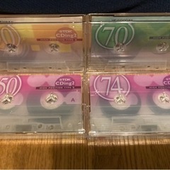 カセットテープTDK cding2  4本　中古