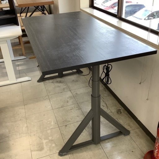 電動昇降デスク　IKEA IDASEN ダークブラウン