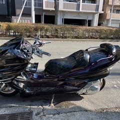 【YAMAHA マジェスティ】SG03 実働　低走行　LED スピーカー4発の画像