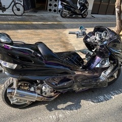 【YAMAHA マジェスティ】SG03 実働　低走行　LED スピーカー4発の画像