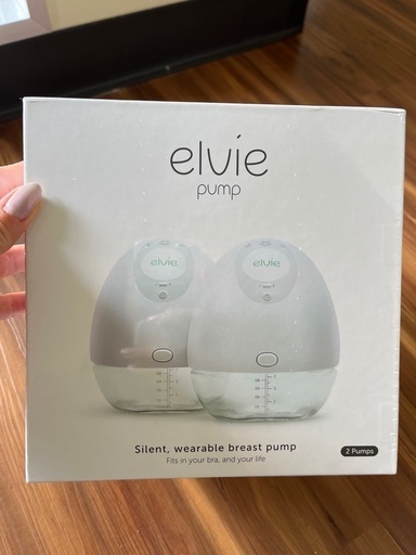 エルヴィ　elvie ワイヤレス　搾乳器