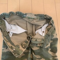 カモフラ柄デニムパンツ⭐︎150cmの画像