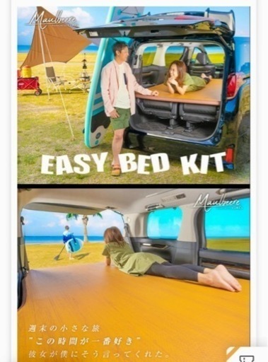 引き取りのみ！MAULBEERE  CV1/2/4/5W デリカD5専用設計 車中泊 黒木目