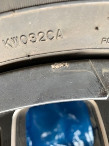 ハイラックスgun125に使用していたホイール、タイヤ　17インチ　MKW MK-46 M/L+