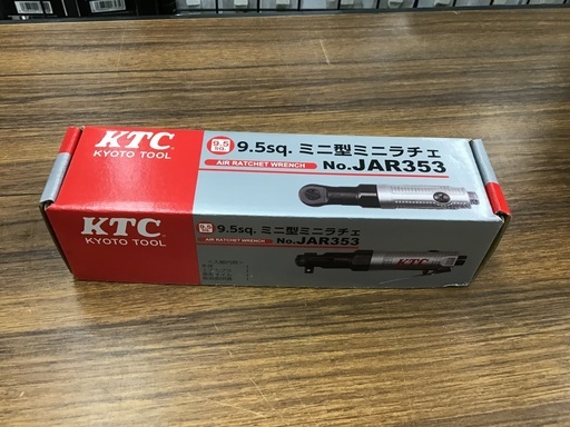 【未使用】KTC 9.5sq ミニ型ミニラチェ JAR353
