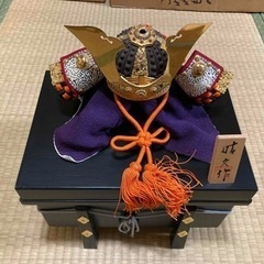 兜　兜飾り 晴久作　端午の節句　五月人形　　昭和　アンティーク　...