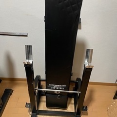 可変式ダンベル　フラットベンチ(バーベル台付)の画像