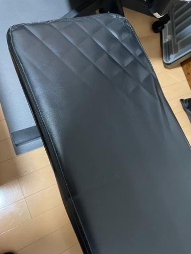 可変式ダンベル　フラットベンチ(バーベル台付)