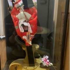 御羽子板飾　武政作