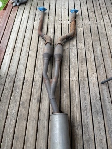 ＤＢＡ-ＧＲＸ120エキゾーストパイプ純正マークX車