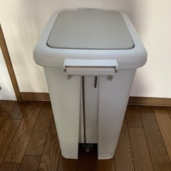 ゴミ箱　ペダル式　プッシュ式 2WAYの画像