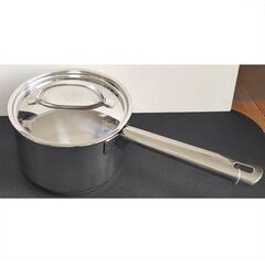 ステンレス片手鍋18cm［中古・美品］