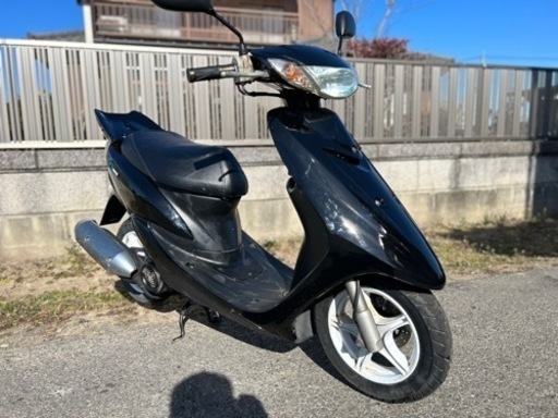 SA16J.ジョグZRエボリューション☆外装カウル・バッテリーなど新品！純正60km/hメーター振り切って加速します^_^