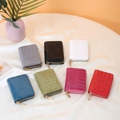 ミニウォレット&カードケース　クロコダイル　color豊富　めち...