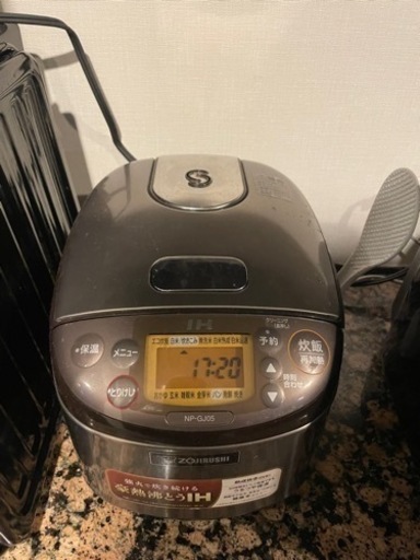 象印　IH炊飯器　3合だき