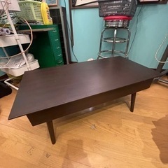 早い者勝ち！ローテーブル　引き出し付き