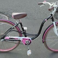 自転車 ?3段切替 ?鍵 ?オートライト付