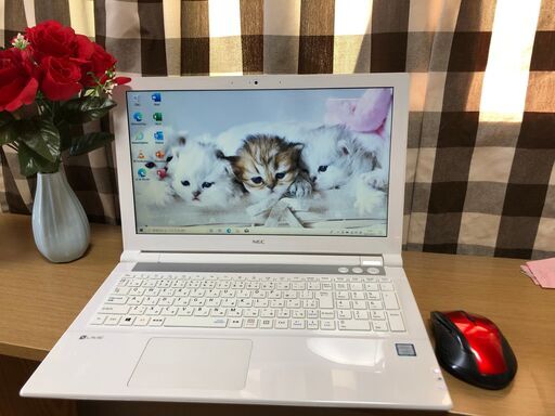 ?Ａ品美麗美品！超高速i7第8・爆速新品SSD256GB・Webｶﾒﾗ内蔵・Win11・Win10選択可能！NECｴｸｽﾄﾗﾎﾜｲﾄ 