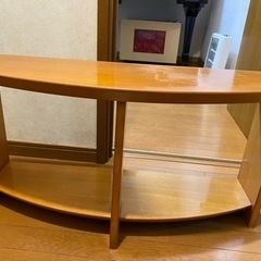 コスガ家具のサイドボード　飾り棚