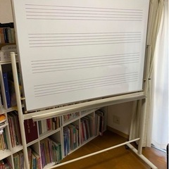 ホワイトボード　五線譜　マグネット