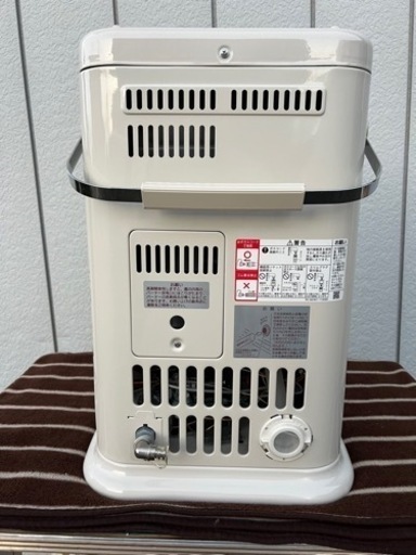 □リンナイ 2024 ガス赤外線ストーブ 都市ガス用(12A13A)□2019年9月製