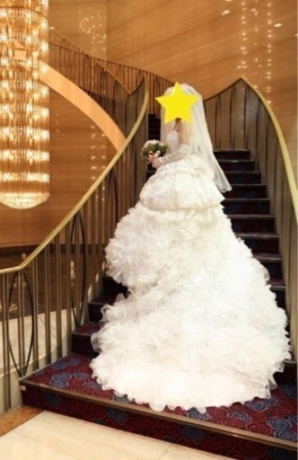 1万円分お値下げ‼️美品・専用クリーニング 済み‼️補正下着付き　ウエディングドレス　ワタベウェディング