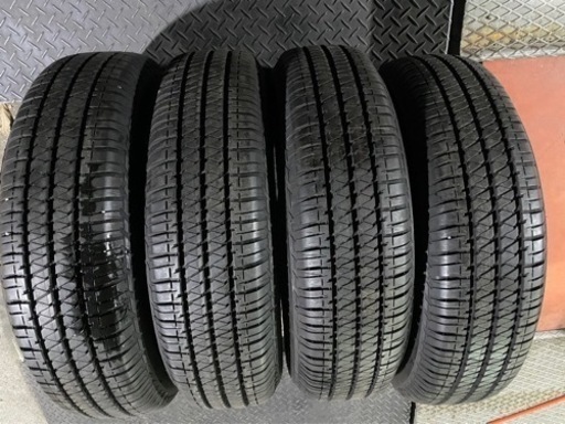 F0038 中古タイヤ ブリジストン DUELER H/T 195/80R15 2019年製造 4本
