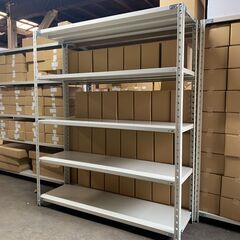 【解体済み15台】プラスKRスチールラック（天地6段） 幅150...