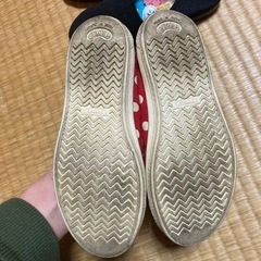 女の子18センチの靴　※黒は新品の画像
