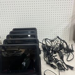 【D-106】東芝テック TEC タブレット端末 業務用  TBL-200-01-R 5台 クレードル ACアダプター付 通電確認済 初期化済の画像