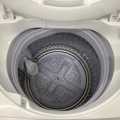 SHARP 全自動洗濯機　ES-GE7C-W 2019年製の画像