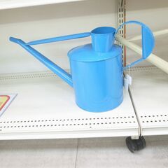 147/601 スチールジョウロ ブルー【モノ市場知立店】