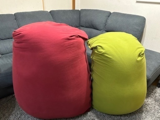 yogibo(ヨギボー)　2個セット　ビーズクッション