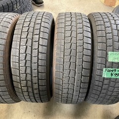 F0043 中古スタッドレスタイヤ ダンロップ WM01 ウィンターマックス