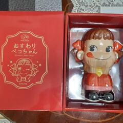 不二家　おすわりペコちゃん　陶器