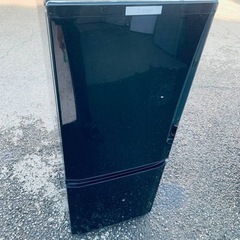 ✅三菱ノンフロン冷凍冷蔵庫✅ ✅MR-P15D-B✅送料設置無料 MITSUBISHI 冷蔵庫 2ドア/右開き/168L/マットホワイト ☆大型