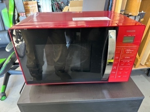 YAMAZEN オーブンレンジ 2019年製 YRC-0161VE-R 山善 赤 レッド