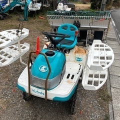 クボタ　田植え機JC4 乗用4条植え　ゆう優ターン　簡易始動動画ありの画像