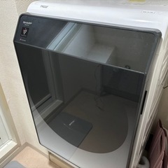 シャープ　ドラム式洗濯機2022年購入　洗濯11kg乾燥6kg